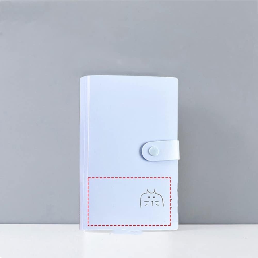 80 Pocket Mini Photo Album Transparent Polaroid Album Photo Card Holder Mini Album Storage Collect Book Card Train Ticket Album,S2 240 cards