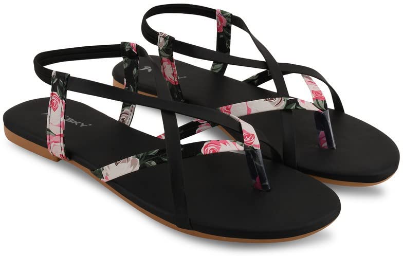 See full amazon price history chart for Zebin Women Stylish Fancy And Comfort Trending Flat Sandal, 3 UK, Black Zebin Women Stylish Fancy And Comfort Trending Flat Sandal, 3 UK, Black (B0BQM356F6) Amazon Price History, Amazon Price Tracker