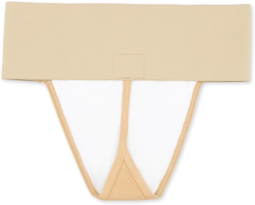 Capezio Men's Quilted Cotton Panel Thong Dance Belt