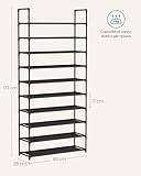 Zoom IMG-1 songmics scarpiera 10 ripiani scaffale Zoom IMG-1 songmics scarpiera 10 ripiani scaffale