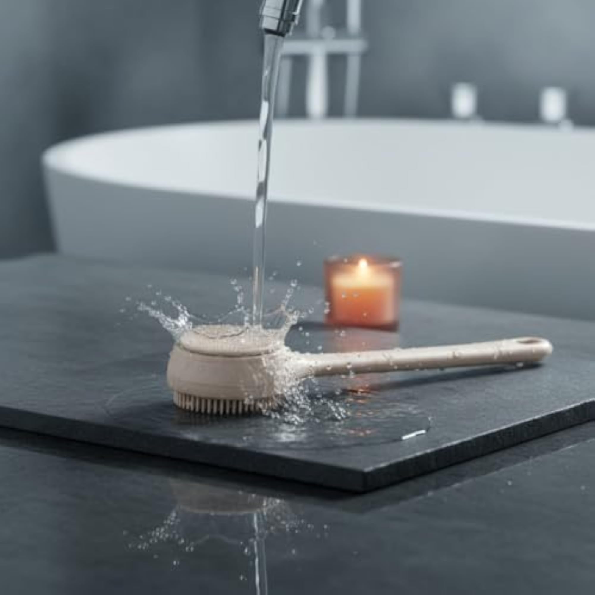 Rotating Electric Brush with Interchangeable Heads