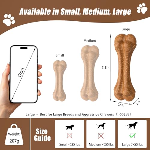 Jouet à mâcher robuste pour chien de grande taille SCHITEC - 13