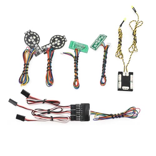 Luces Vehículo RC para Traxxas TRX4 Bronco 1/10 kit de faros y frenos