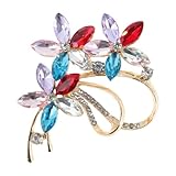 Apparence Exquise: L'apparence délicate avec la combinaison de strass scintillants et de décorations de broche brillantes peut ajouter des touches belles et brillantes à votre tenue, et lorsque vous voyez votre beauté, vous aurez également une bonne humeur chaque jour.
