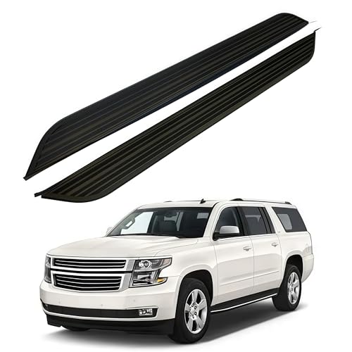 Estribos laterales Chevrolet Suburban 2015-2020 aluminio miniatura 1