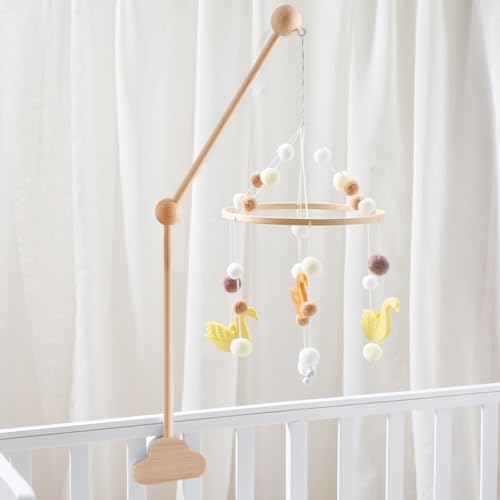 Bras de berceau stable réglable pour fixer le mobile de bébé