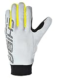 Vorgekrümmte Finger Chiba Pro Safety Fahrrad Handschuhe lang silber 2015: Größe: S (7)