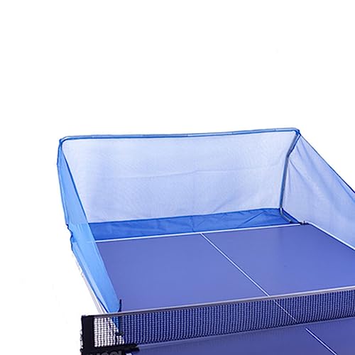 RENLXFI Table Tennis Ball Catch Net, Portable Table Tennis Training Tool for Multi-Ball Drills or Serve Practice, Ping Pong Ball Collecting Nets