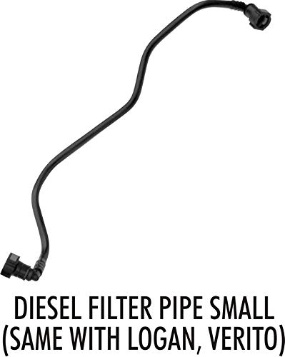 BRAVO RUBBER DIESEL FILTER PIPE SMALL IS COMPATIBLE FOR MAHINDRA LGN/VRTO/RENT-DSTR -PACK OF 1KIT PN-0095D