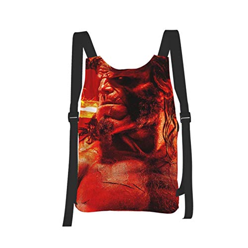 PXQOV Hell Baron Folding Portable Backpack- Ultra Lightweight Packable Water Resistant Travel Hiking Backpack Daypack Small Casual Handy Camping Outdoor Backpack