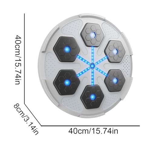 Machine de boxe électronique murale Teksome pour sport à la maison - 6