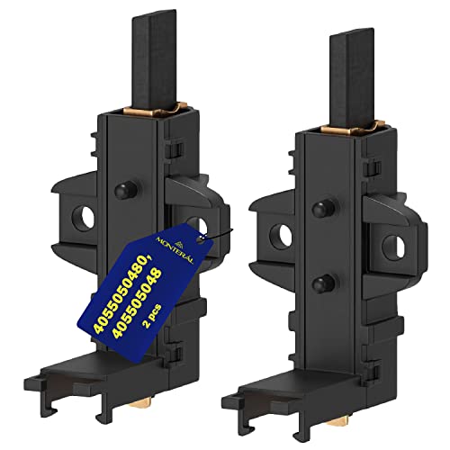 2 Piezas Escobillas Carbon para Motor Lavadora 5 х 13,5 х 38/40 mm Adecuado para Zanussi 4055050480 405505048 Garantía de 10 Años - Monteral