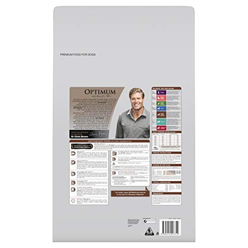 image for Optimum Adult Large Breed Chicken Rice Dry Dog Food 15kg Bag, 15 kg (P