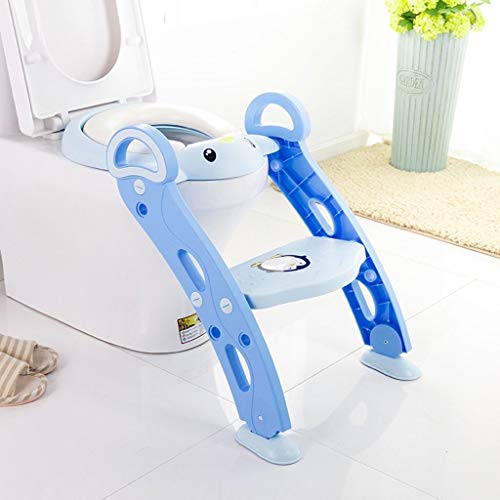 Potty Seat voor peuters Baby Seat Ring Child Stepned Toilet Seat Axiliary Toilet Seat PU Zacht zitkussen Pittige… - Afbeelding 8