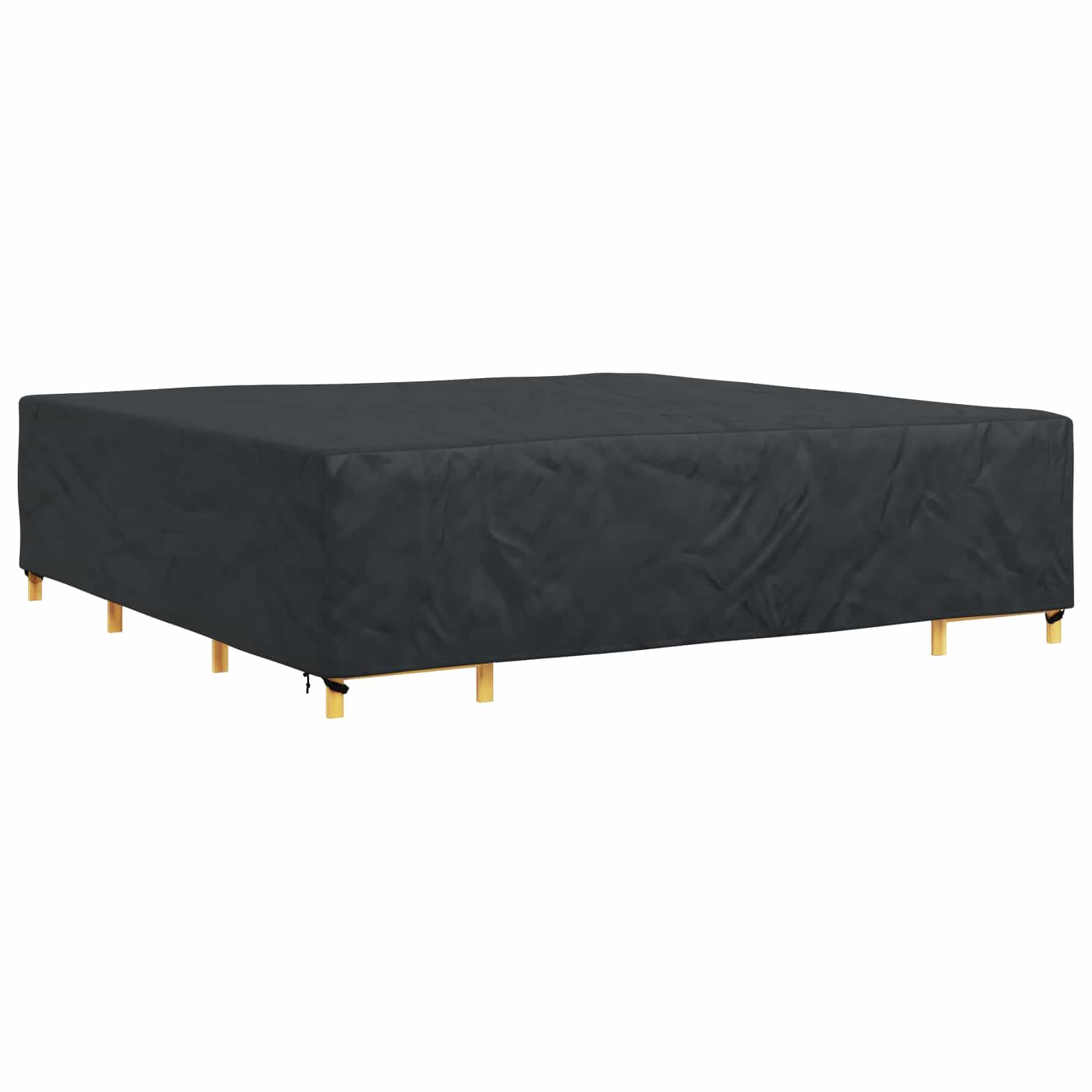 Funda para muebles de jardín, 300 x 300 x 70 cm, tela 420D, impermeable, color negro