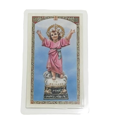Tarjeta de Oración y Protección - Prayer and Protection Card (Divino Niño Jesus)