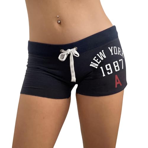 Bosloga Athletic Shorts for Women Micro Low Waist...