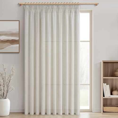 MRTREES 1 Pezzo Tenda Bianco Avorio Moderne per Soggiorno Salotto