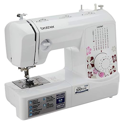 BROTHER Lx27Nt Electric Sewing Machine, Multicolour
