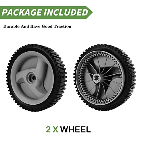 image for AEagle 583719501 Front Drive Wheels 8 X 1.75 Inch for Craftsman Walk B