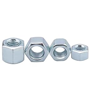 Wchstumpxn Sechskant-Kontermuttern Edelstahl 50 Stück