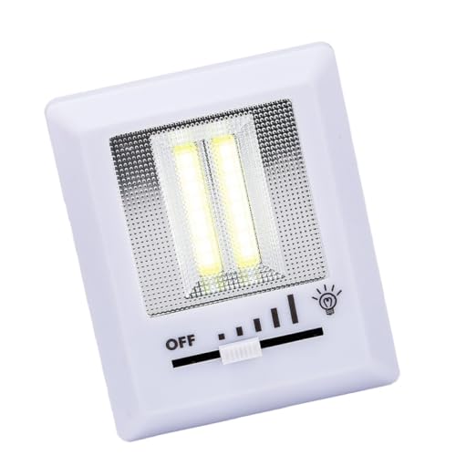 ifundom Lámpara Multifuncional Regulable para Pared, Luz de Emergencia y Noche Potente Imán, para Uso Hogar, Pasillo y Vehículo, sin Necesidad de Perforar ni Incluir Baterías
