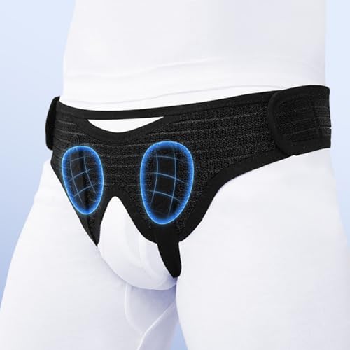 Faja Hernia Inguinal para Hombre con 4 Almohadillas de Compresión miniatura 1