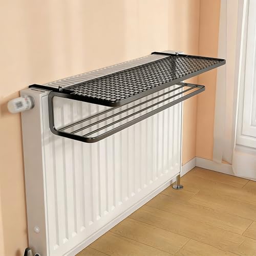 Étagère de radiateur salon et chambre en fer forgé