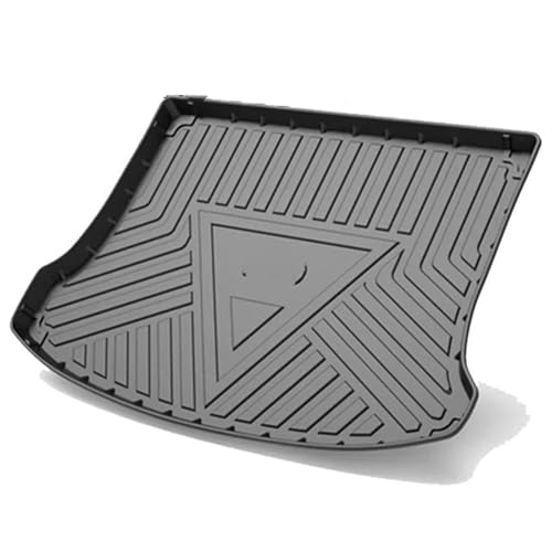 Tapis de coffre pour Volvo V40 2013-2019 en caoutchouc TPE antidérapant noir
