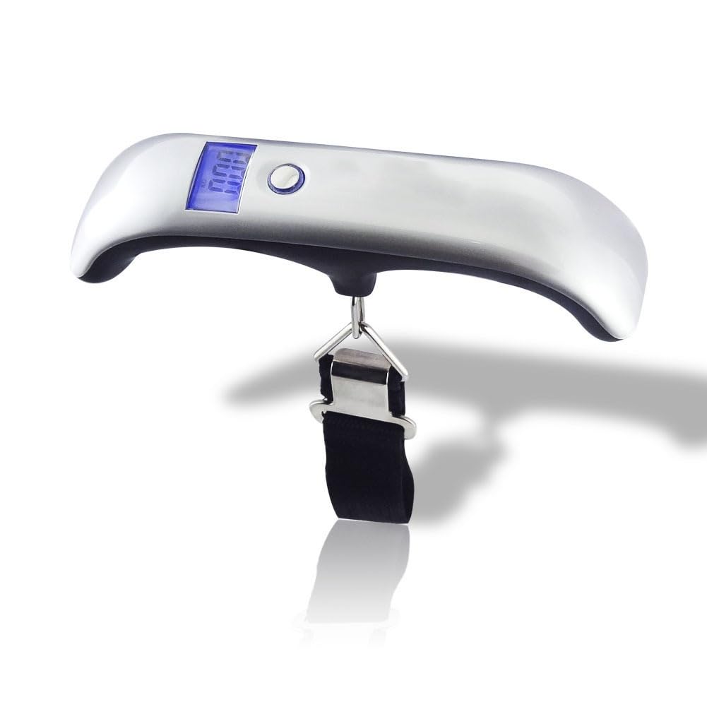 50kg Portable Electronic Handheld Scale, Scale for Shipping, Travel Bags and Luggage