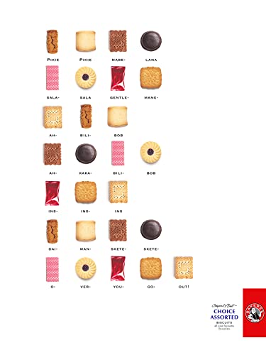Bakers Choice assorted 200g | Variety of Bakers Biscuits | Gift box | A Flavor For Everyone |1 Pack | Kosher | Halal | 7 Different Cookies |