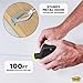 M-D Building Products 00805 ABS Tuff Line™ Contractor Chalk Reel, Durable and Reliable Chalk Line for Precision Marking, Ideal for Construction & Carpentry Projects (0.06 in. x 100 ft, Black)