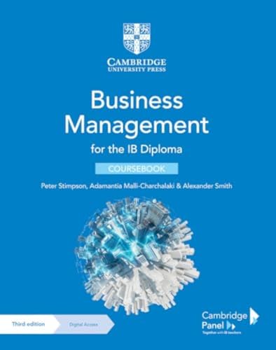 Business Management for the IB Diploma Coursebook with Digital Access (2 Years)