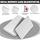 10 Stück Metall Visitenkarte, Gravierte Visitenkarte Edelstahl Rohlinge Namenskarte Lasergravierte Visitenkarten Lasergravierte Glatte Karten für DIY Laserdruck Gravur 8.6x5.4cm 0.5mm dick