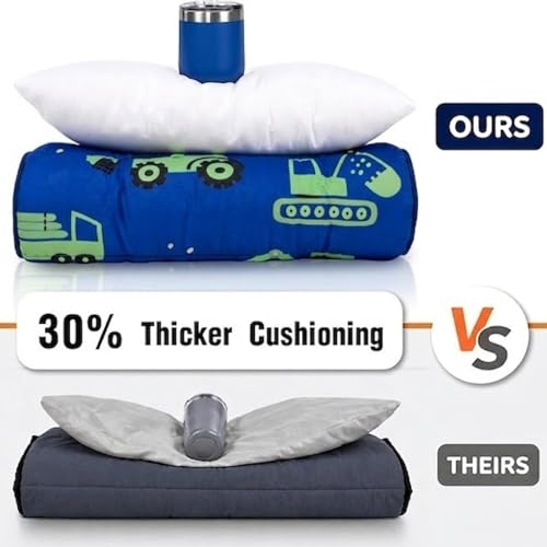 Image of Primlect Toddler Nap Mat with Pillow, Thickened Extra Large Sleeping Bag