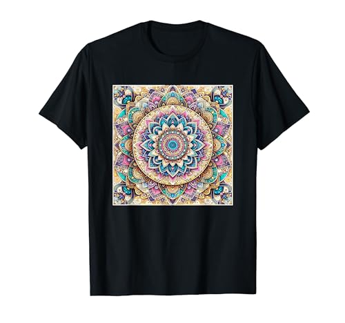 Arte Mandala Camiseta