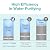 SimPure Y11C-A UV Reverse Osmosis Water Filter Countertop with Cold Water & Alkaline Mineralization, 6-Stage RO Filtration System, 43-59°F Adjustable, Detachable Pitcher, No Installation