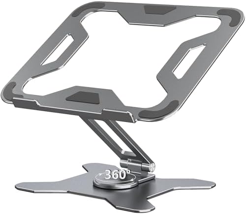Azonee 360° Rotation Laptop Stand, Adjustable Laptop Stand with 360 ...