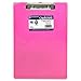 Saunders Plastic Clipboard with Low Profile Clip, Neon Pink, Letter Size, 8.5 inch x 12 inch, 1 Clipboard (21594)