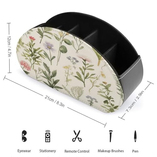 Support de télécommande en cuir pour table de chevet et salon cocooning - 3