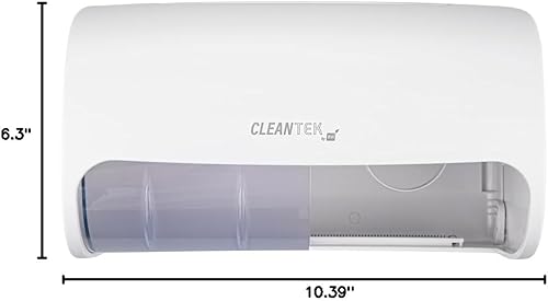 Miniatura 11 de Restaurantware Clean Tek Professional - Dispensador de papel higiénico comercial de 10.4 x 6.3 x 6.3 pulgadas, 1 dispensador de papel higiénico de