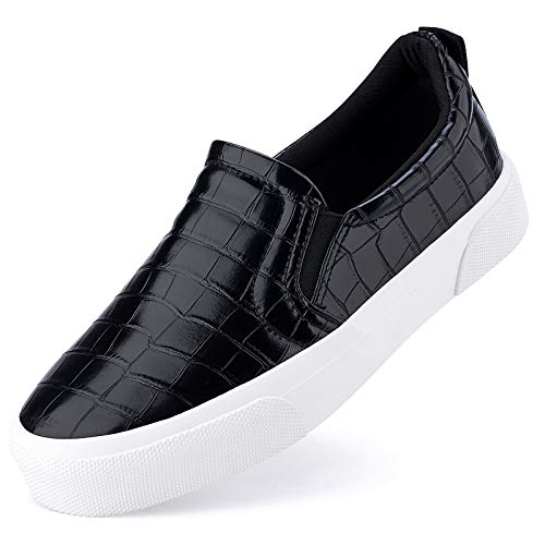 JENN ARDOR Women’s Fashion Sneakers Classic Slip on Casual Shoes Comfortable Walking Shoes