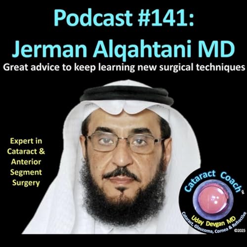 141: CataractCoach Podcast 141: Jerman Alqahtani MD Podcast Por  arte de portada