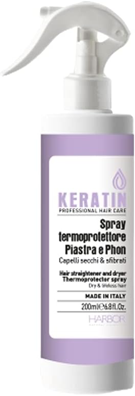 Harbor Keratin Spray Termoprotettore Piastra e Phon 200ml