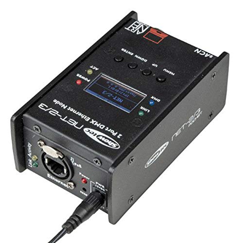 NET-2/3 Pocket Showtec résoudre manque sorties DMX sur console