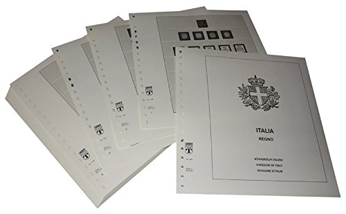 Feuilles pré-imprimées Italie LINDNER Das Original classeur timbre 1862-1945