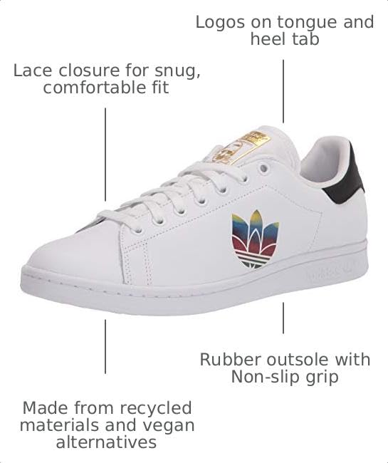 Image of adidas Stan Smith Her Vegan Shoes Women's
