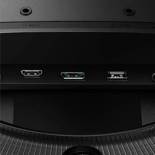 Monitor Gamer Samsung Odyssey G5 32, Resolução QHD, Taxa de atualização de 165Hz & 1ms de tempo de resposta (MPRT), Curvatura