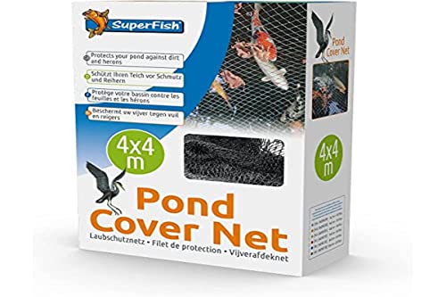 Superfish Pond Cover Net With 10 Pegs 4x4m