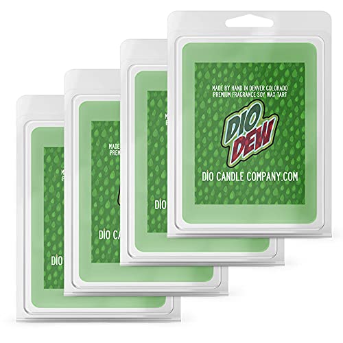 Lemon Lime Soda Wax Melts (4 Pack) Fizzy Citrus Scented Soy